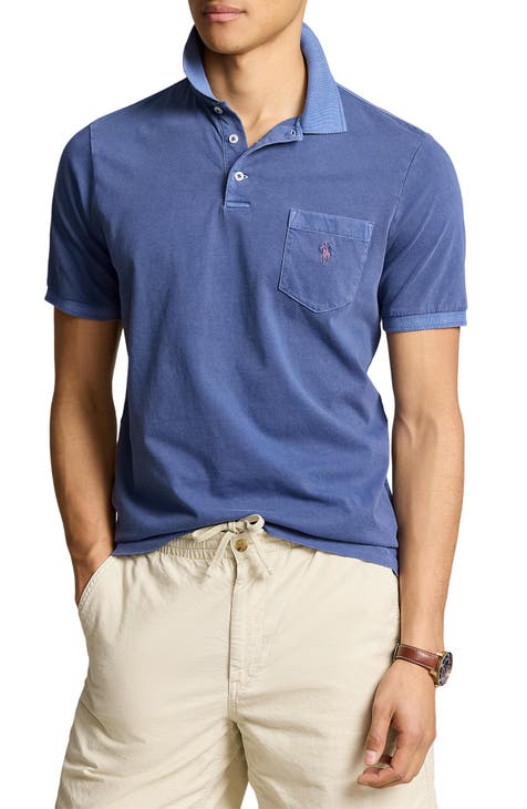 Relaxed Fit Interlock Pocket Polo