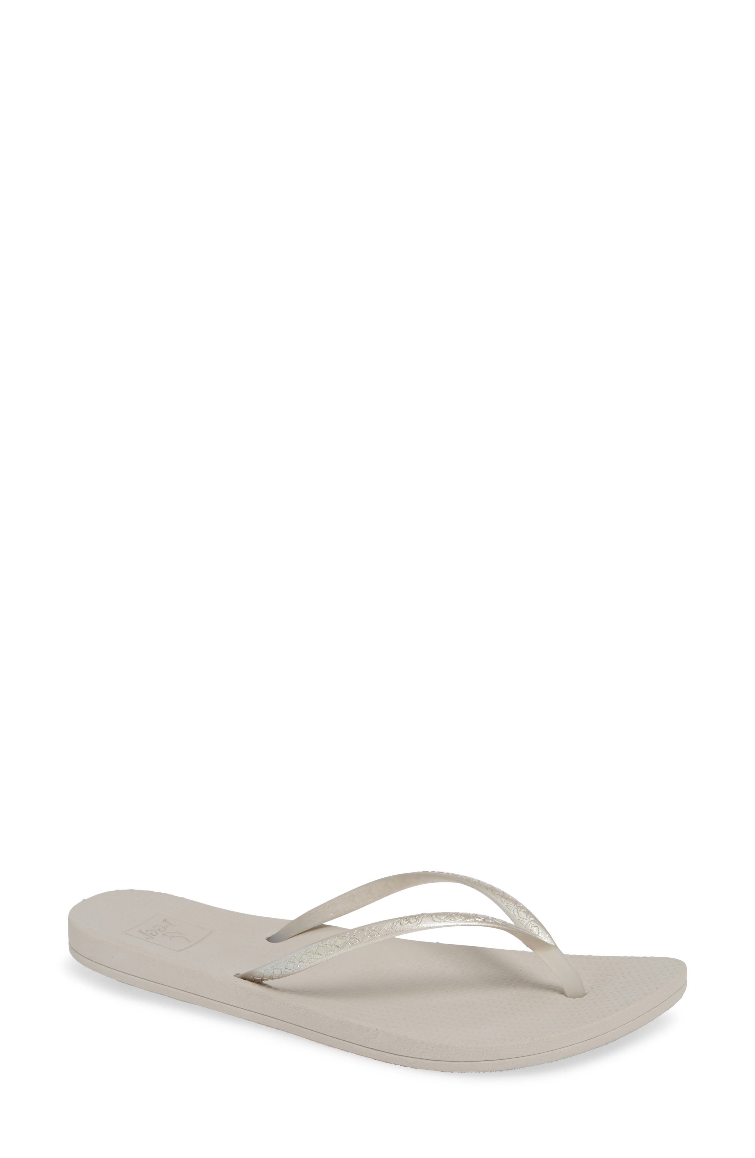 Reef Escape Lux Metallic Flip Flop, Metallic