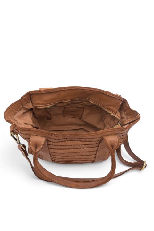 Bolsa Nova Milan Tote In Cognac
