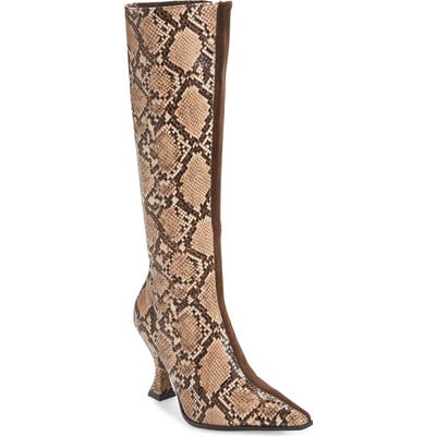 Jeffrey Campbell Corrode Boot, Beige