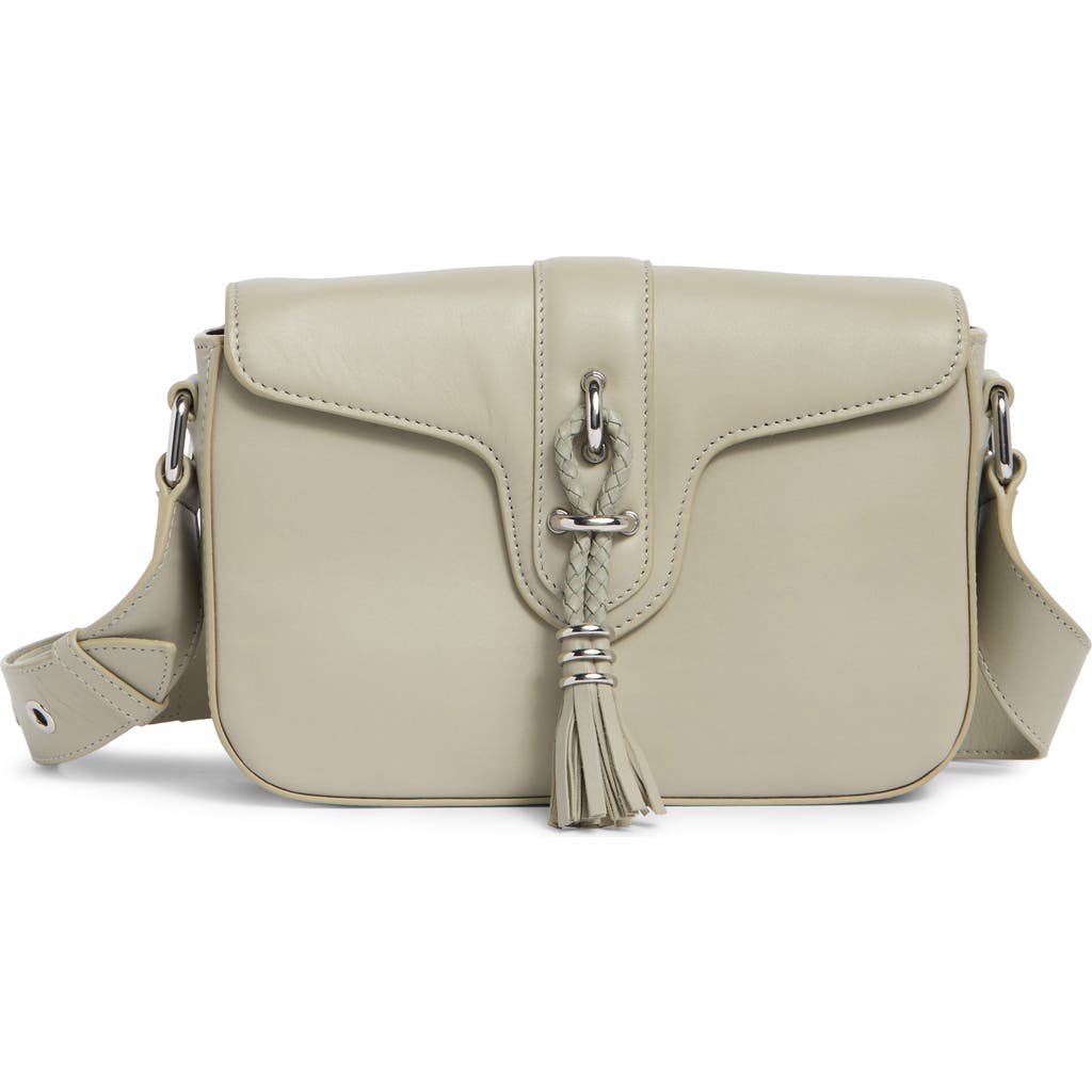 Vince Camuto Micah Leather Crossbody Bag In Frosted Thyme