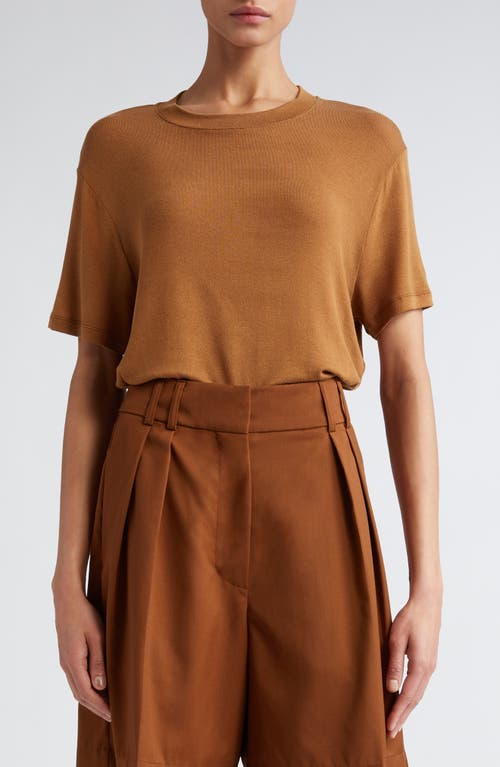 Róhe Jersey T-Shirt Rust at Nordstrom, Us