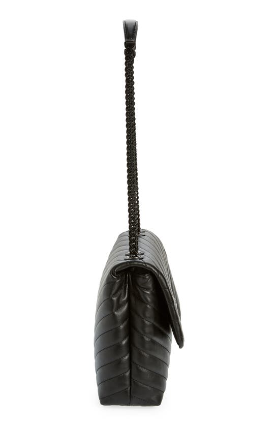Tory Burch Kira Chevron Convertible Shoulder Bag In Black Silver | ModeSens