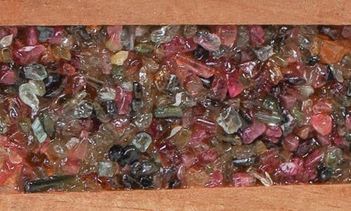Tiramisu Gemstone Picture Frame In Pink Multi