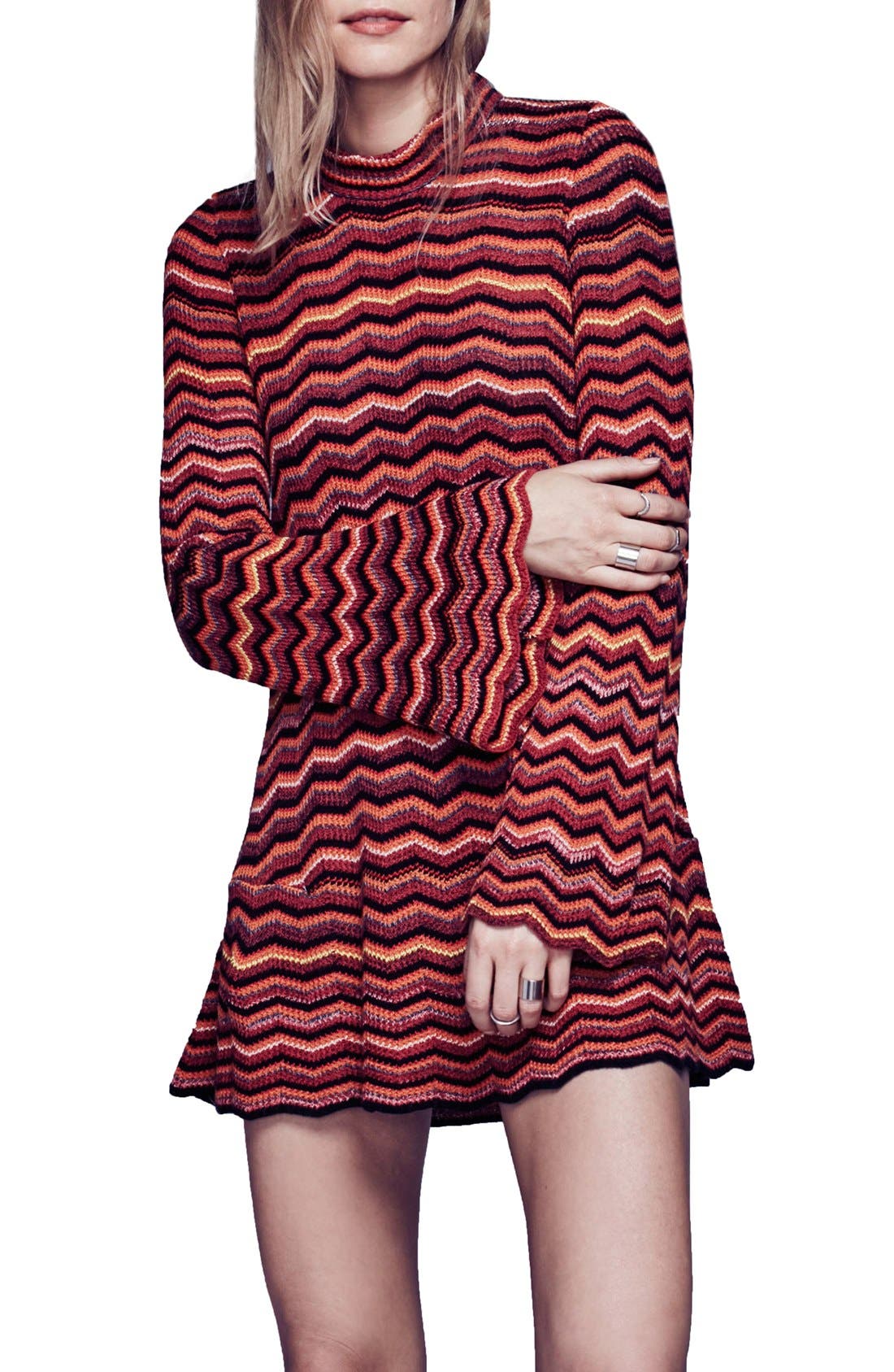 free people striped sweater dress