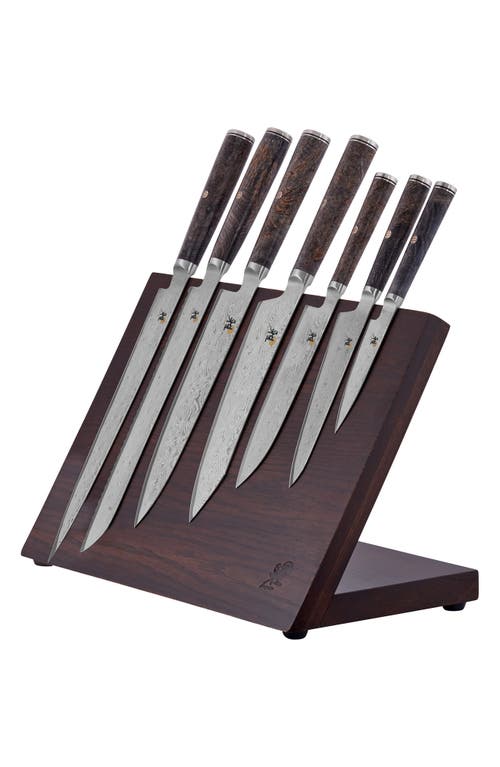 Shop Miyabi Mcd6000 Artisan 10-piece Knife Set In Stainless Steel