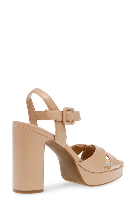 Anne Klein Zada Platform Sandal In Tan