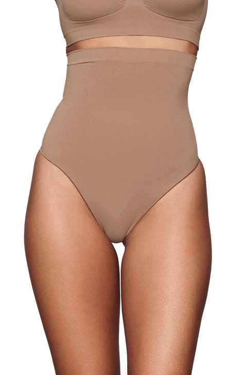 Bodysuit for Women Tummy Control Shapewear Seamless Thong Body Shaper  Backless Body Shaper (Color : Brown, Size : 3X-Large)