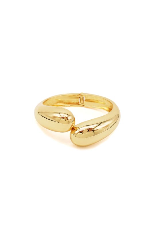 Petit Moments Livorno Bypass Cuff Bracelet In Gold