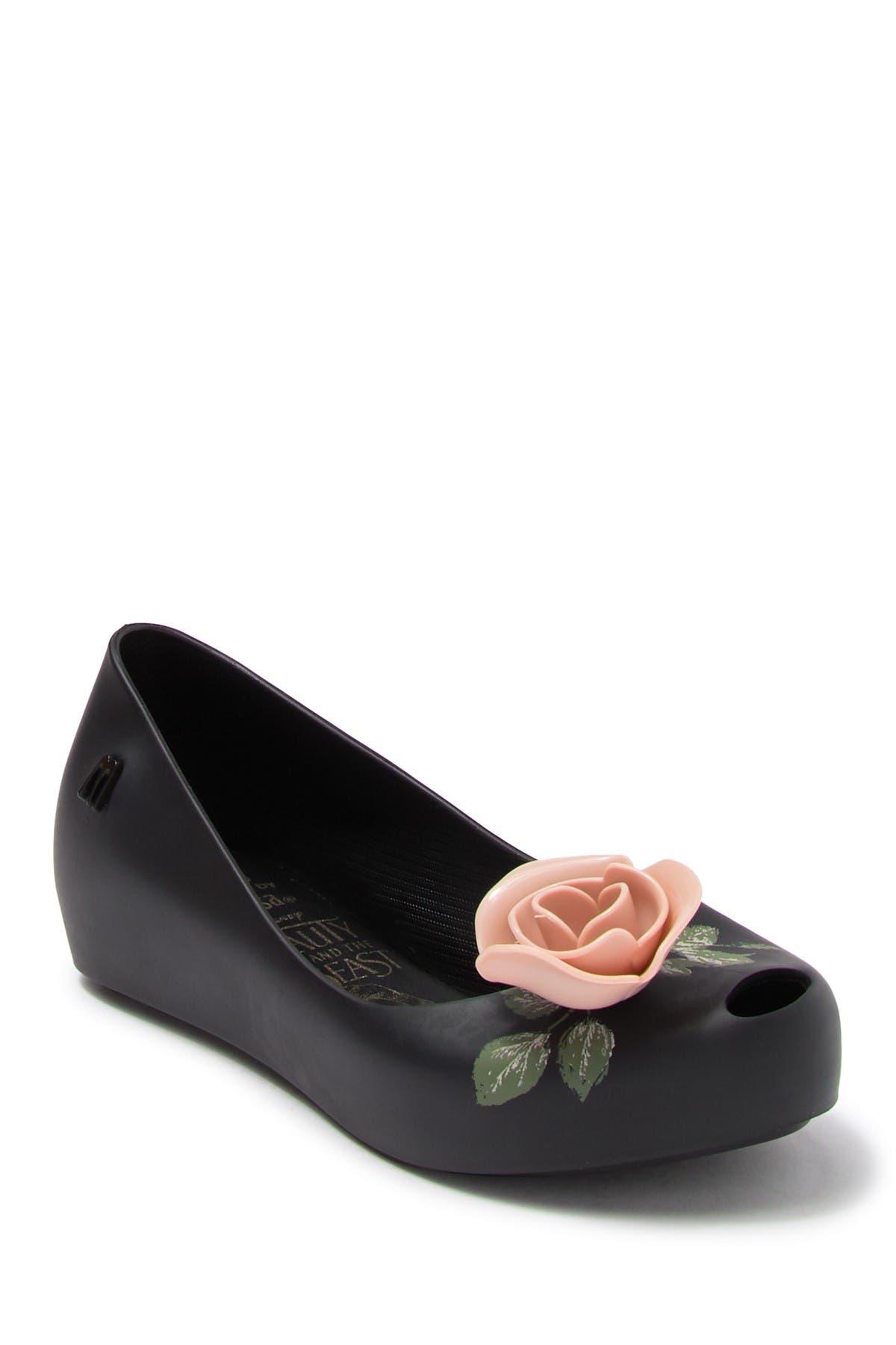 mini melissa beauty and the beast rose