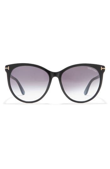 TOM FORD TOM FORD MAXIM 59MM OVERSIZED ROUND SUNGLASSES 