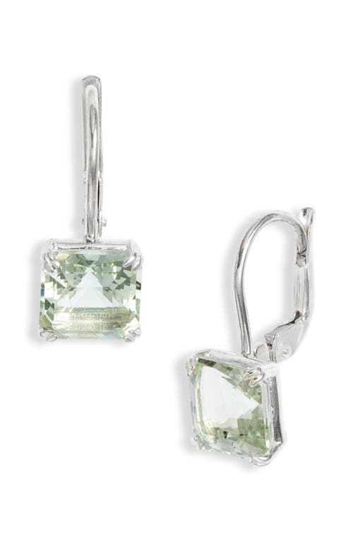 Shop Anzie Harper Drop Earrings In Light Green