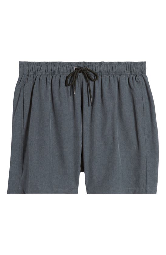 Shop Boardies Slater Mid Length Swim Trunks In Grey