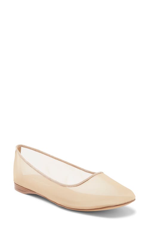 Jeffrey Campbell Danse Mesh Flat in Natural at Nordstrom, Size 10