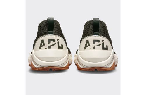 Shop Apl Athletic Propulsion Labs Techloom Traveler Slip-ons In Dark Army/ivory/gum