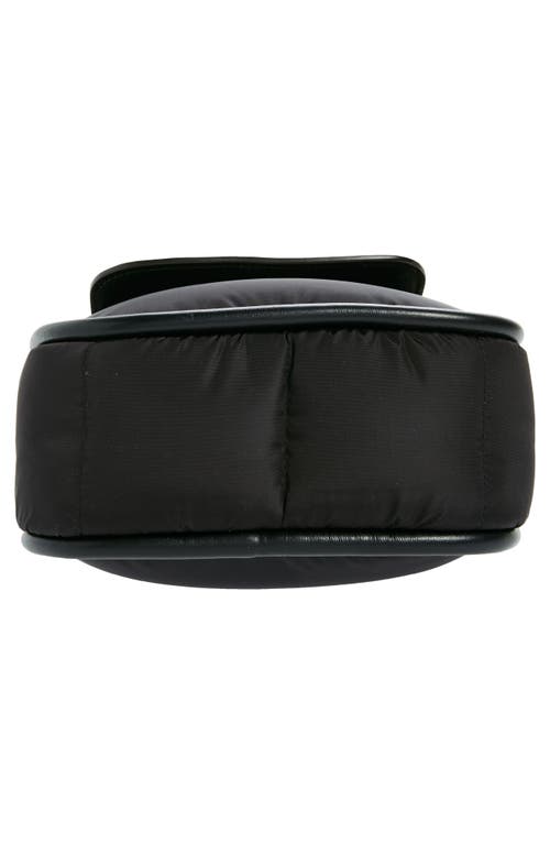 Moncler Mini Tiarna Down Handbag In Black