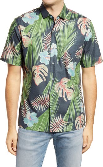 Tori Richard Tropic Haze Cotton Camp Shirt | Nordstromrack