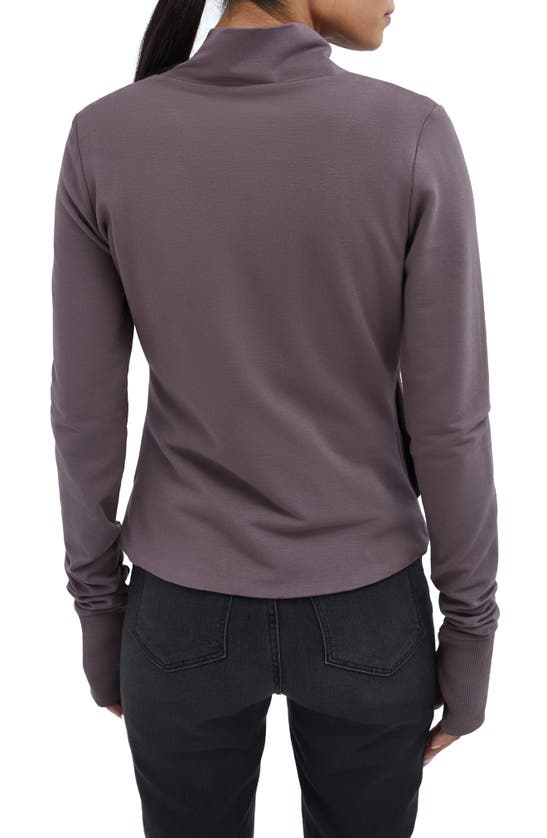Marcella Hoyt French Terry Jacket In Anthracite