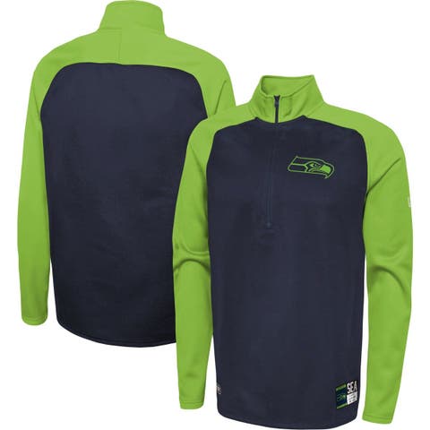 New Era / Men's Seattle Seahawks 2 A Days 1/4 Zip