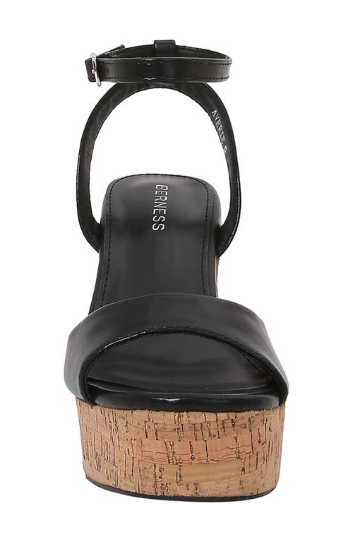 BERNESS BERNESS AVERIE CORK PLATFROM SANDAL