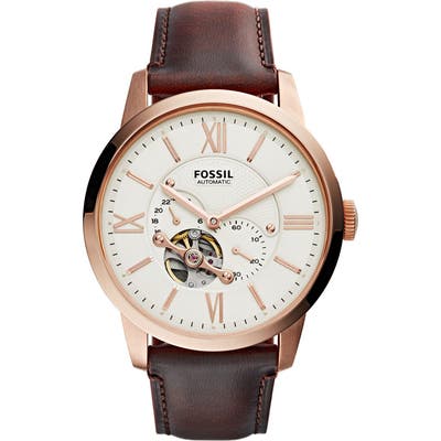 Fossil The Commuter Mesh Strap Watch,