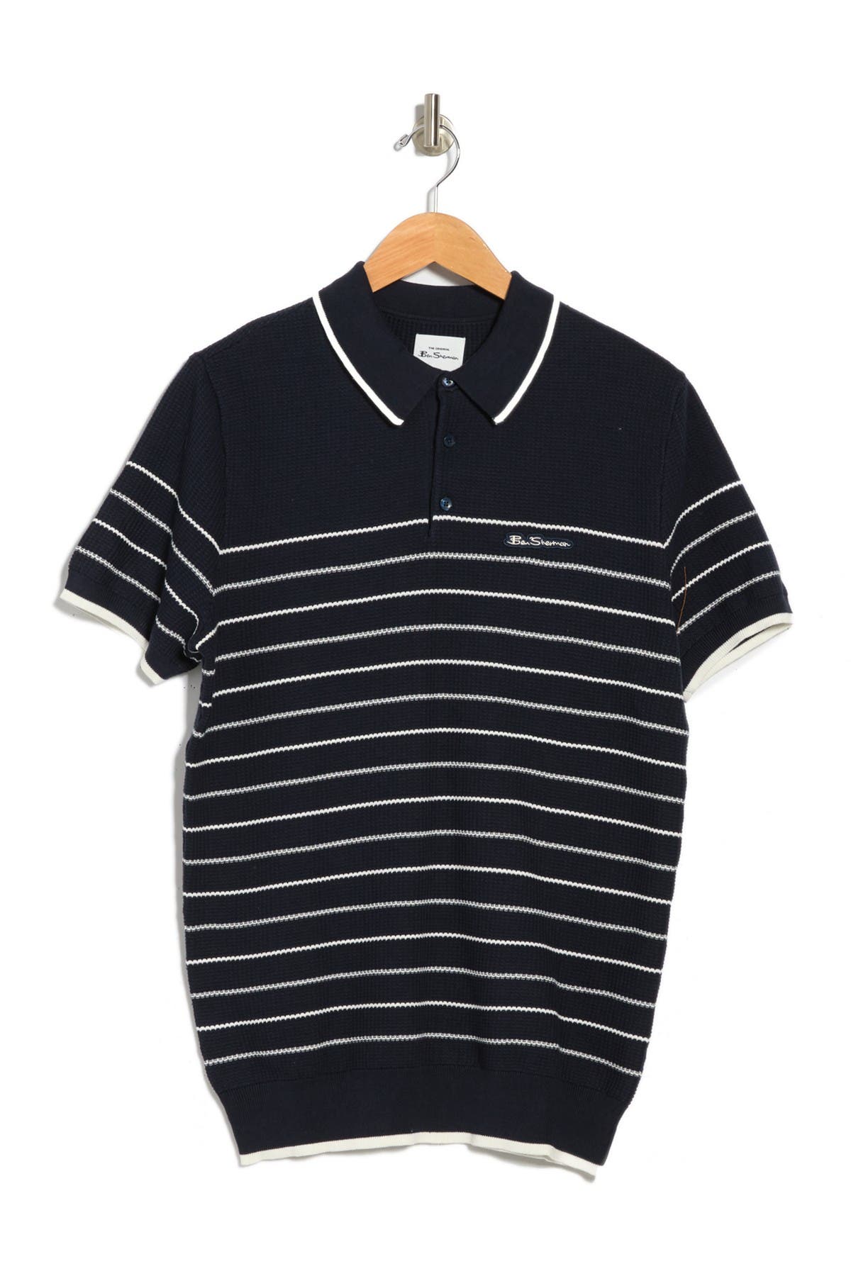 ben sherman black polo shirt