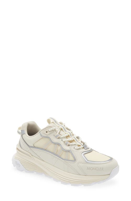 Moncler Lite Runner Low Top Sneaker in White