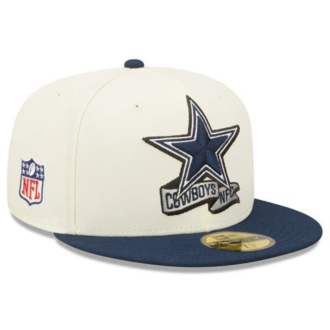 Dallas Cowboys New Era Mens Skully 59Fifty Hat (Navy)