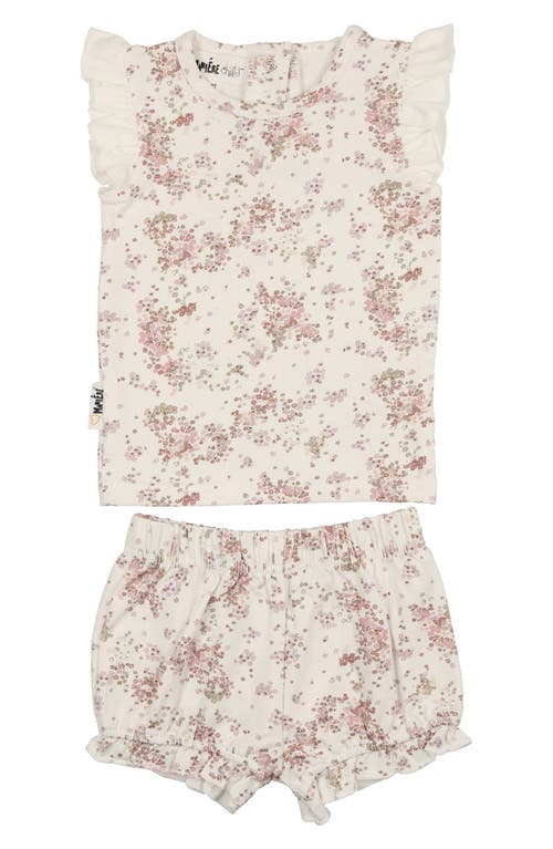 Manière Blooming Baby Sleeveless Top & Shorts Set White at Nordstrom,