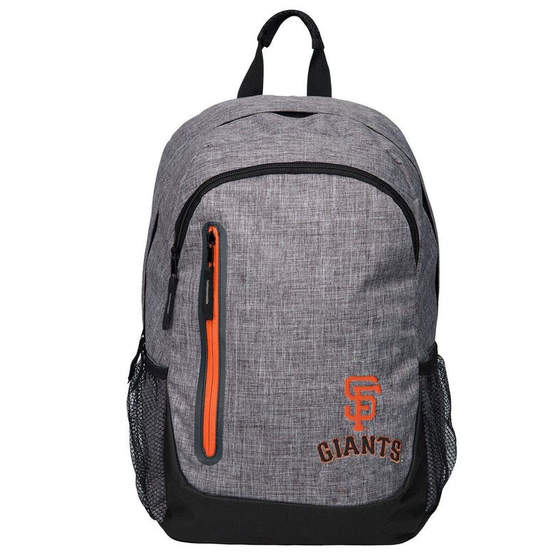 Foco San Francisco Giants Heathered Gray Backpack