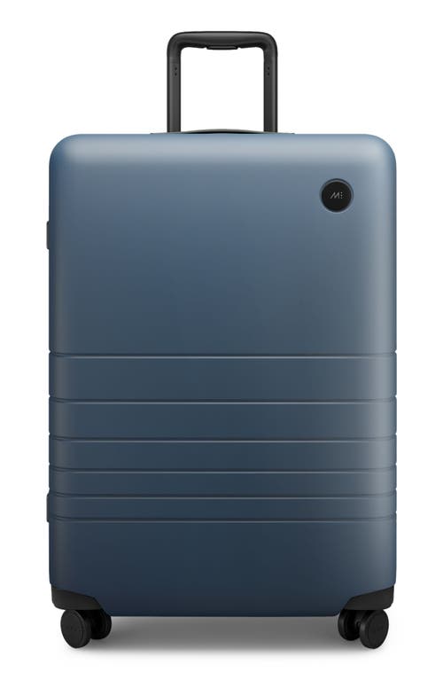 Monos 27-Inch Medium Check-In Spinner Luggage in Ocean Blue at Nordstrom
