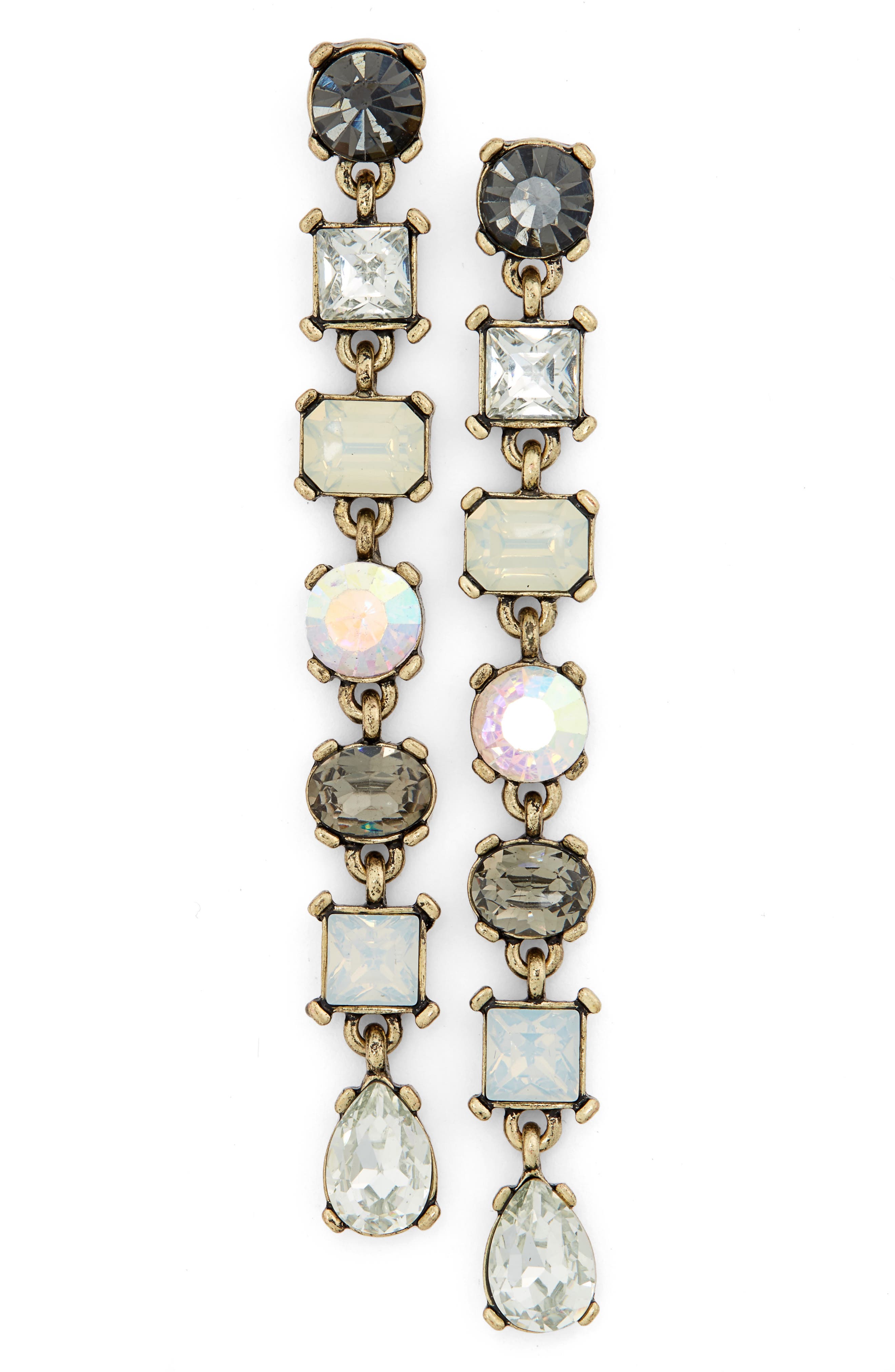 BP. Rhinestone Drop Earrings Nordstrom