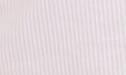 Beachlunchlounge Stripe Oversize Shirt In Pink Chic