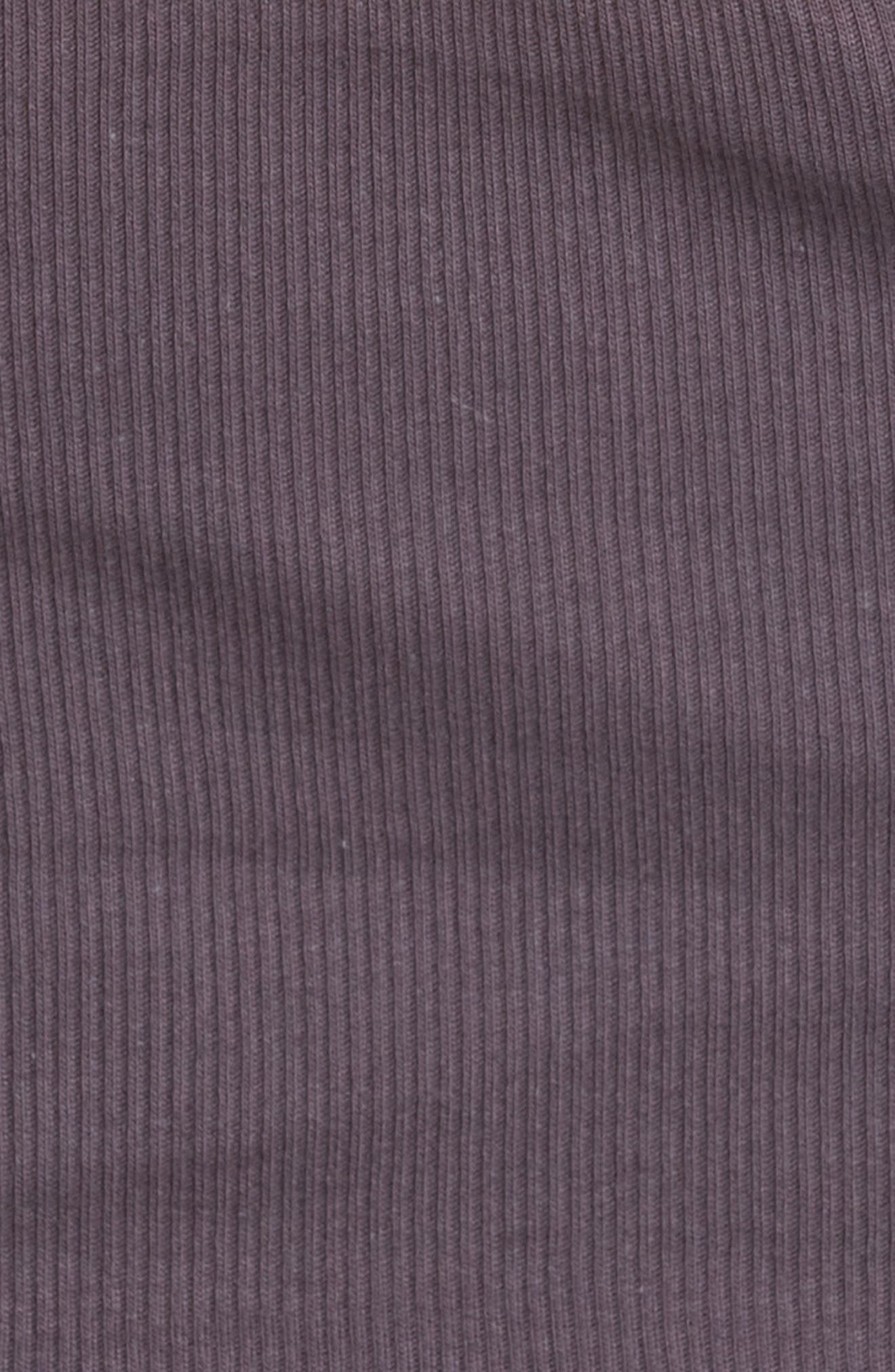 Paloma Wool Barkau Contrast Trim Stretch Cotton Tank Top in Dark 