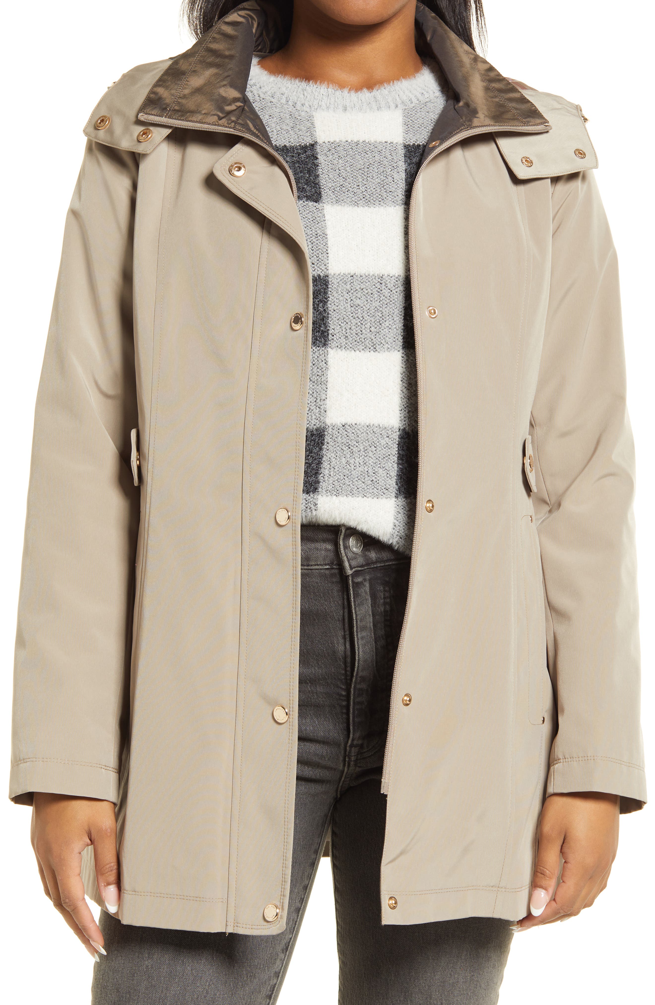 gallery lined raincoats