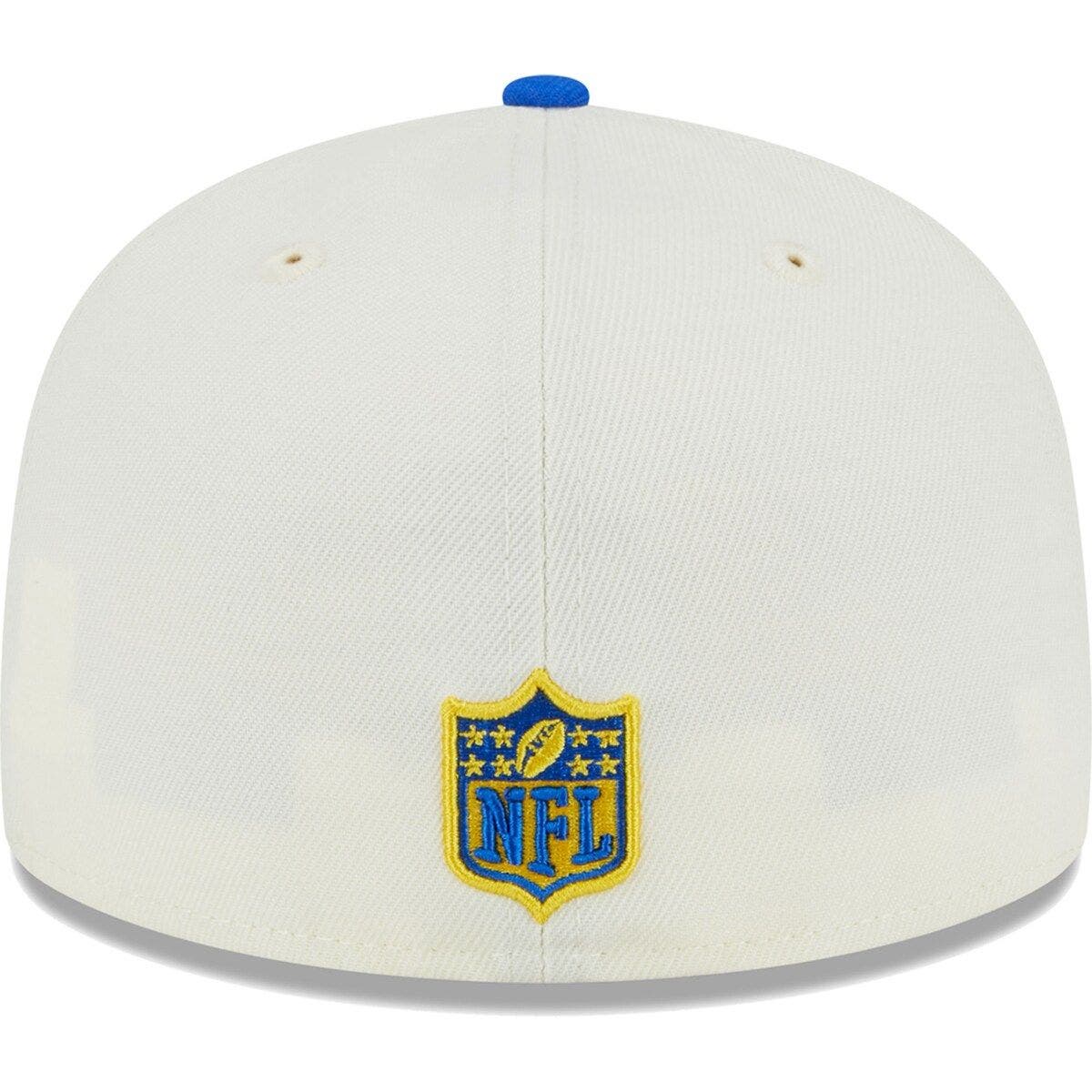 New Era Men's New Era Cream Los Angeles Rams Retro 59FIFTY Fitted Hat ...