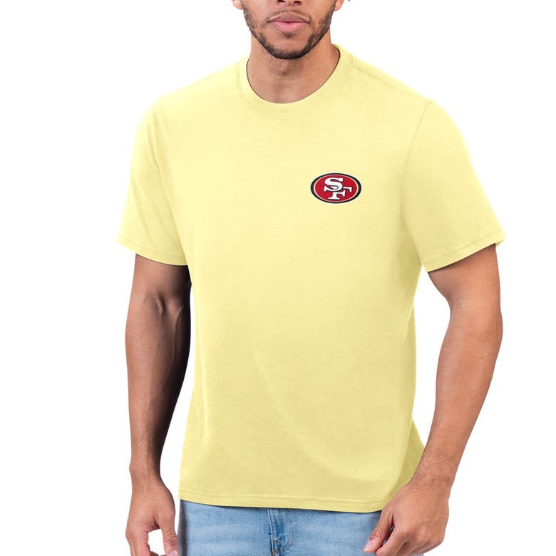 Shop Margaritaville Yellow San Francisco 49ers T-shirt