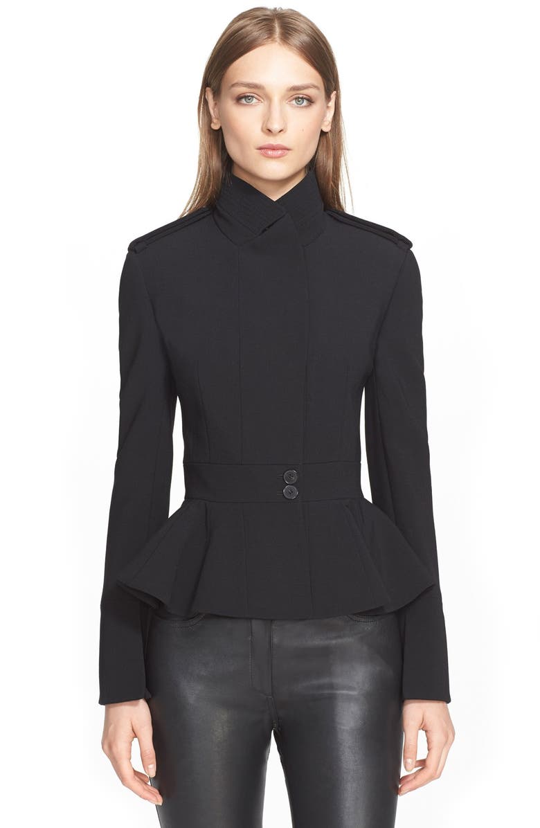 Alexander McQueen Double Breasted Military Jacket | Nordstrom