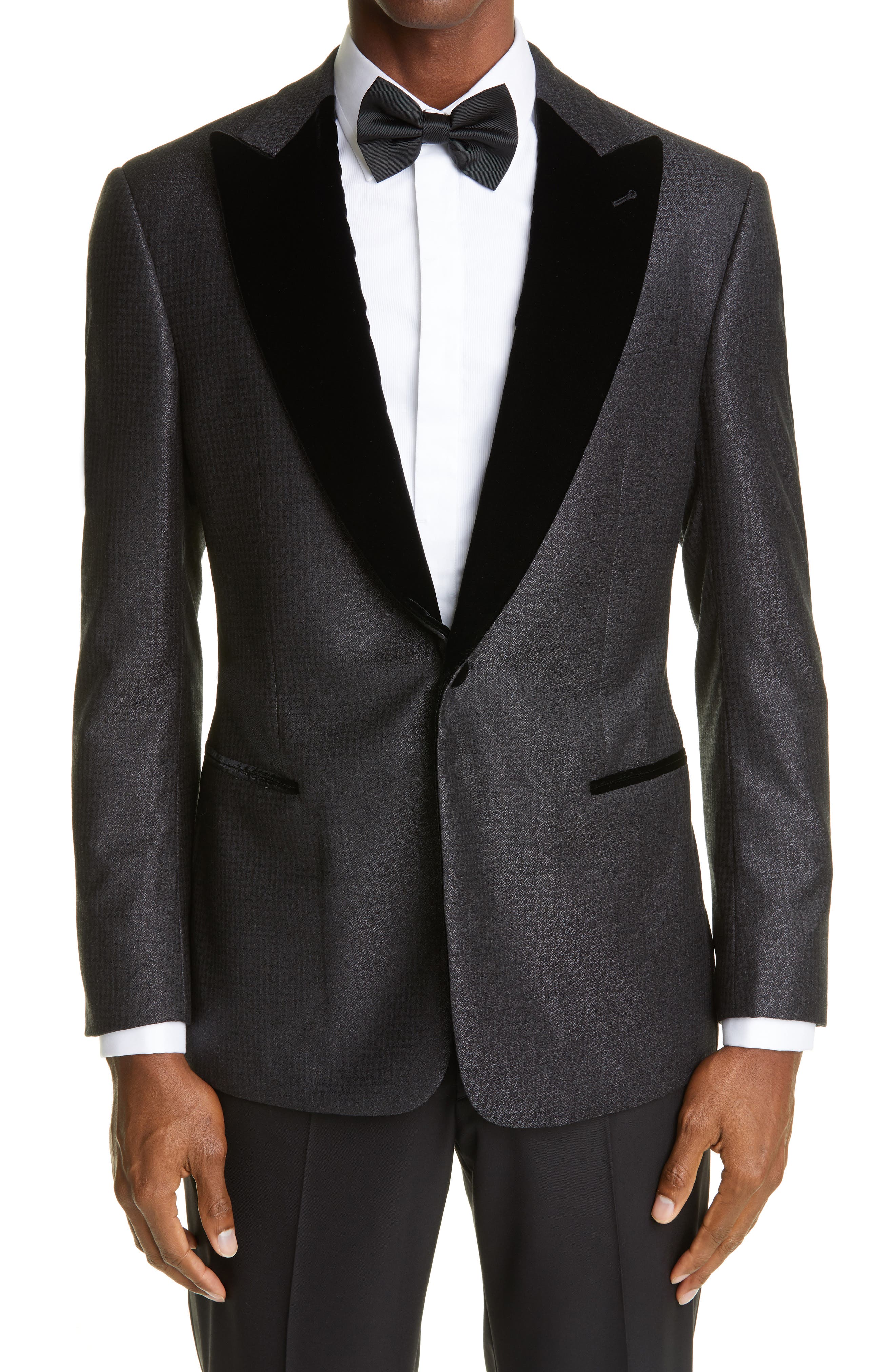 silk evening jacket