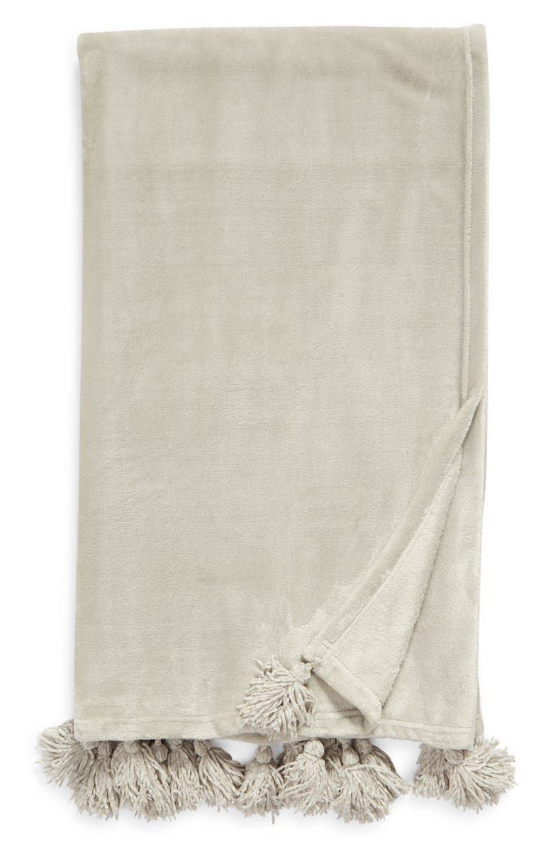 Bliss Plush Tassel Throw Nordstrom Bliss Plush Tassel Throw Nordstrom