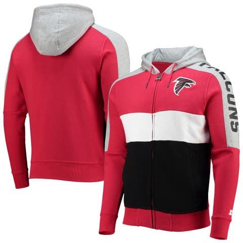 Men's Starter Pewter Tampa Bay Buccaneers Throwback Logo Full-Zip Hoodie Size: Medium