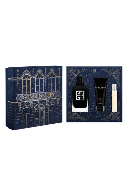 Givenchy Gentleman Society Eau De Parfum 3-piece Gift Set $179 Value In No Color