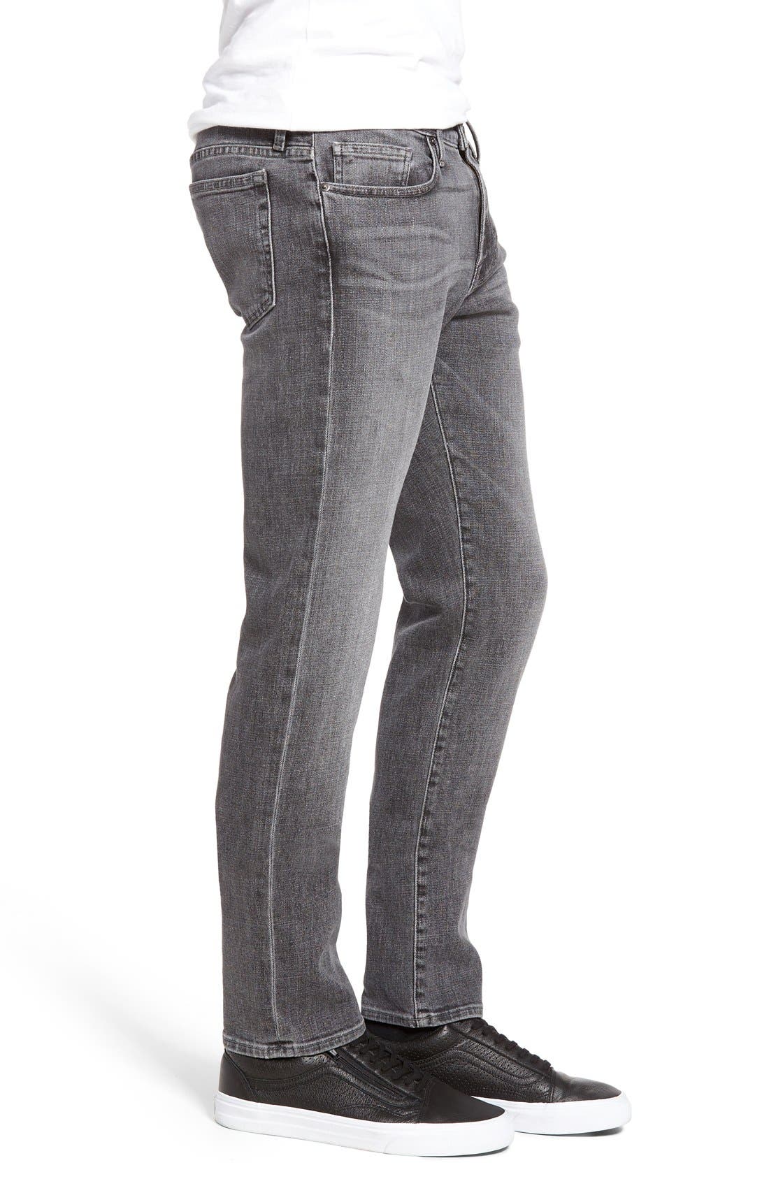 Frame L'homme Slim Fit Jeans In Medium Grey