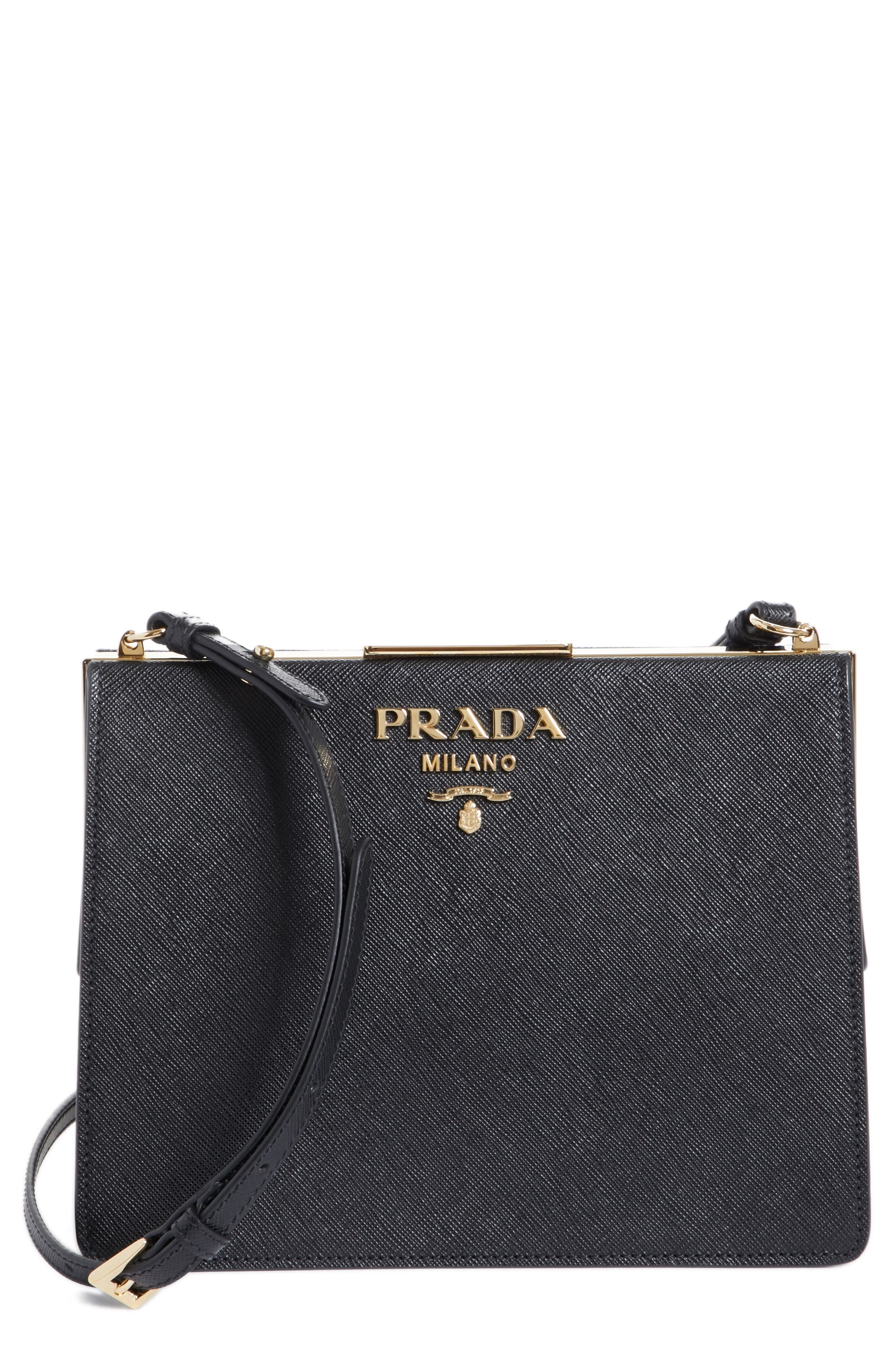 prada frame bag