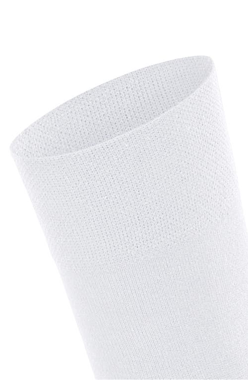 Falke Sensitive New York Crew Socks In White