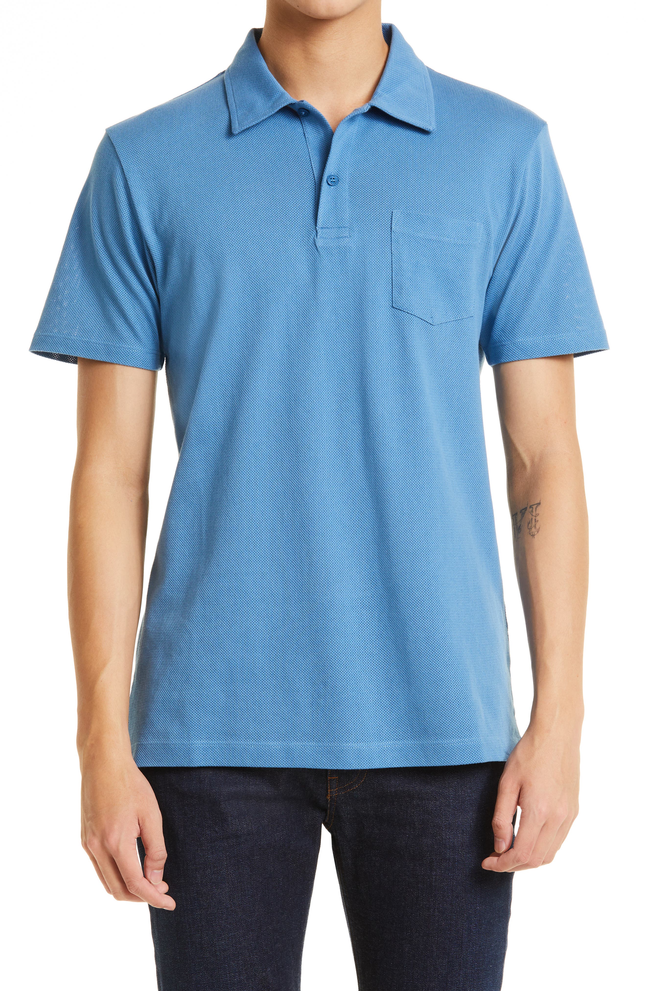 sunspel polo shirt