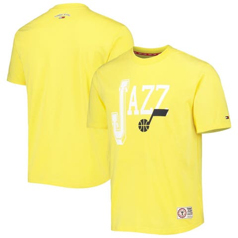 Men's Tommy Jeans Gold Utah Jazz Mel Varsity T-Shirt