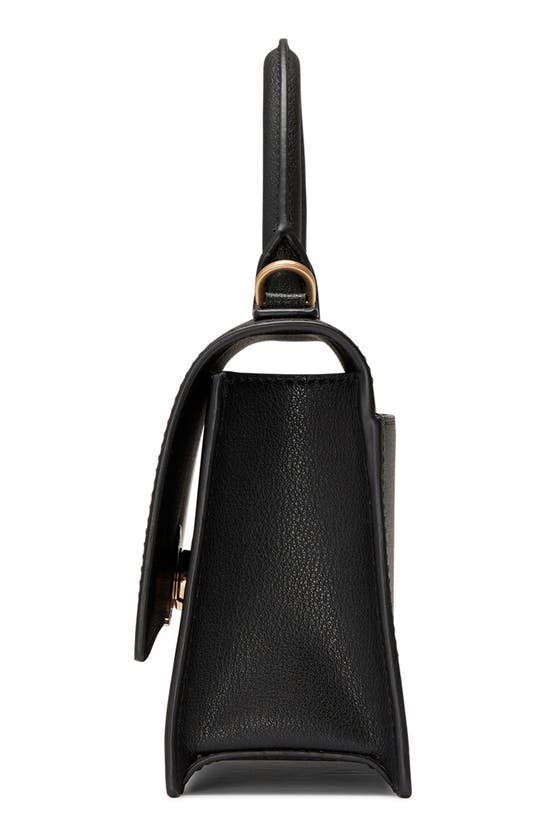 Shop Oryany Milla Leather Top Handle Bag In Black