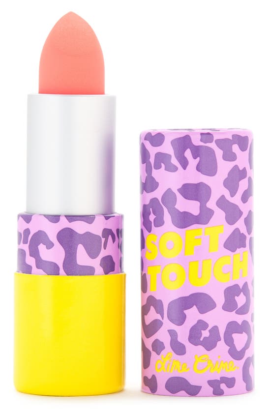 Lime Crime Soft Touch Lipstick In Punked Up Peach