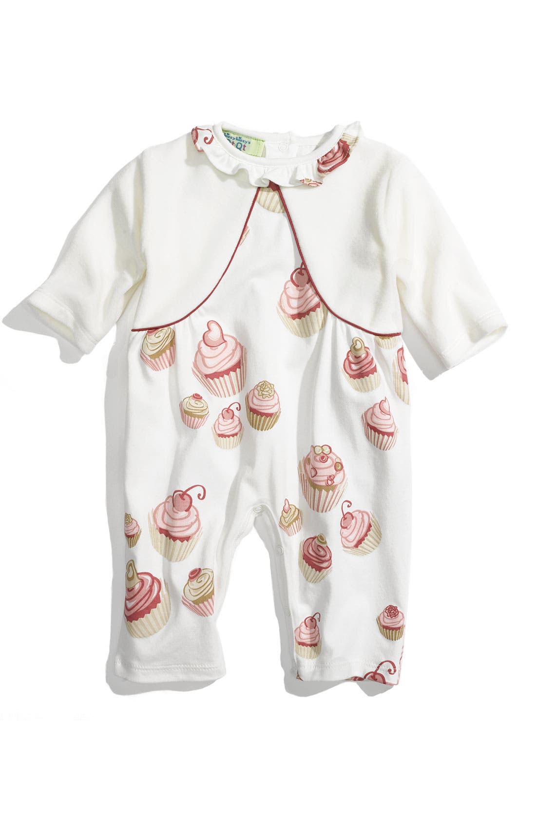 Kissy Kissy 'Cupcake' Print Romper (Infant) Nordstrom